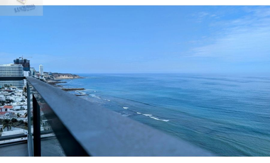 En venta departamento frente al mar edf. Ibiza. Manta, Manabí