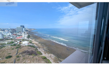 En venta departamento frente al mar edf. Ibiza. Manta, Manabí