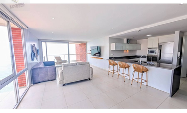 En venta departamento frente al mar edf. Ibiza. Manta, Manabí