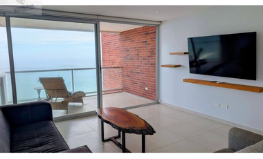 En venta departamento frente al mar edf. Ibiza. Manta, Manabí