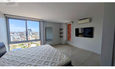 En venta departamento frente al mar edf. Ibiza. Manta, Manabí