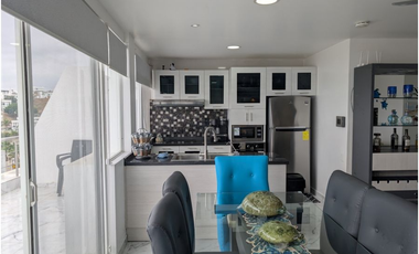 Venta de Departamento con vista al mar 3 habitaciones Ciudad del mar, Manta, Manabi