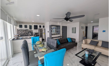 Venta de Departamento con vista al mar 3 habitaciones Ciudad del mar, Manta, Manabi