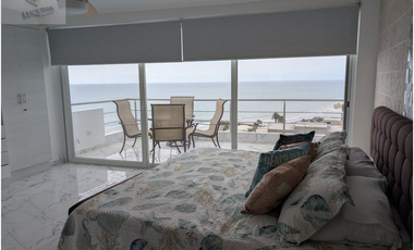 Venta de Departamento con vista al mar 3 habitaciones Ciudad del mar, Manta, Manabi