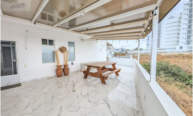 Venta de Departamento con vista al mar 3 habitaciones Ciudad del mar, Manta, Manabi