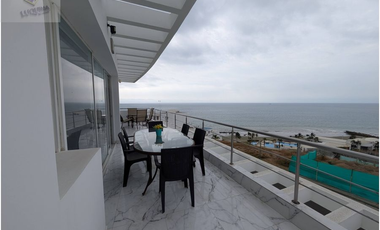Venta de Departamento con vista al mar 3 habitaciones Ciudad del mar, Manta, Manabi