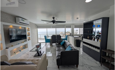 Venta de Departamento con vista al mar 3 habitaciones Ciudad del mar, Manta, Manabi