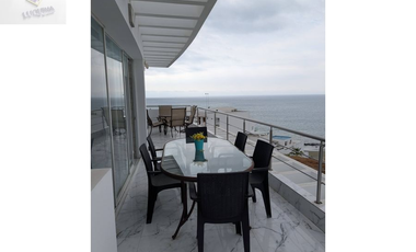 Venta de Departamento con vista al mar 3 habitaciones Ciudad del mar, Manta, Manabi