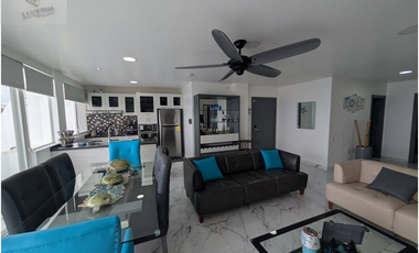 Venta de Departamento con vista al mar 3 habitaciones Ciudad del mar, Manta, Manabi