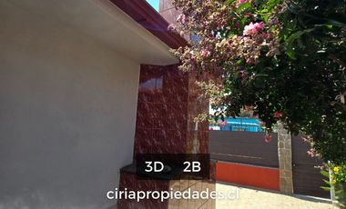 Se arrienda casa quinta ubicada a 5 cuadras de la Plaza de Armas de Quillota.