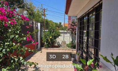 Se arrienda casa quinta ubicada a 5 cuadras de la Plaza de Armas de Quillota.