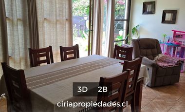 Se arrienda casa quinta ubicada a 5 cuadras de la Plaza de Armas de Quillota.