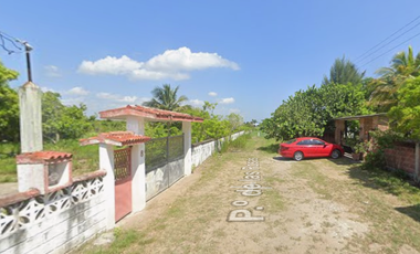 Inversión En Tecolutla: Propiedad Con Terreno Para Casa O Negocio. ¡precio De Remate Litigioso!