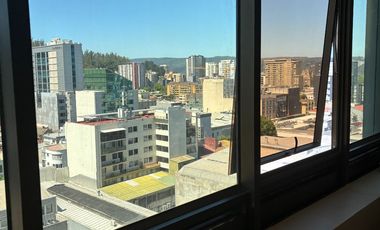 Oficina 78 m2, privados, planta libre. Torre Ligure, Barros Arana 452, Concepción