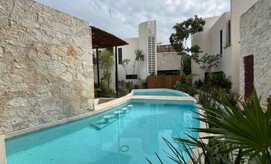 CASA DE 3 RECAMARAS EN TULUM CON ROOFTOP Y PLUNGE POOL PRIVADO