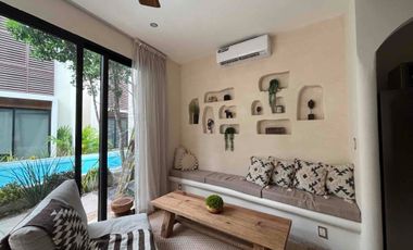 CASA DE 3 RECAMARAS EN TULUM CON ROOFTOP Y PLUNGE POOL PRIVADO