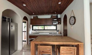 CASA DE 3 RECAMARAS EN TULUM CON ROOFTOP Y PLUNGE POOL PRIVADO