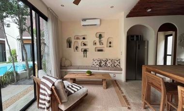 CASA DE 3 RECAMARAS EN TULUM CON ROOFTOP Y PLUNGE POOL PRIVADO