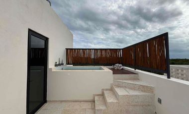 CASA DE 3 RECAMARAS EN TULUM CON ROOFTOP Y PLUNGE POOL PRIVADO