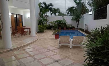 Ceibos Alquiler casa, sin amoblar y full amoblada, 4 Dormitorios cada uno con baño, piscina, cuarto de servicio