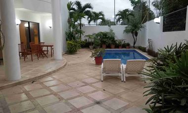 Ceibos Alquiler casa, sin amoblar y full amoblada, 4 Dormitorios cada uno con baño, piscina, cuarto de servicio