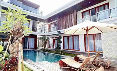 dijual villa baru lantai 3 ocean view nusa dua