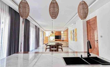 dijual villa baru lantai 3 ocean view nusa dua