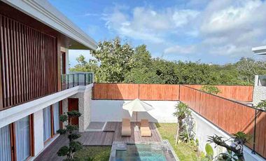 dijual villa baru lantai 3 ocean view nusa dua