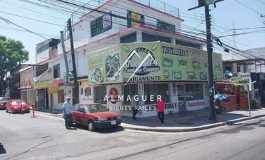 Inmueble en esquina con uso de suelo comercial, frente a Trásito del Municipio de Guadalupe.