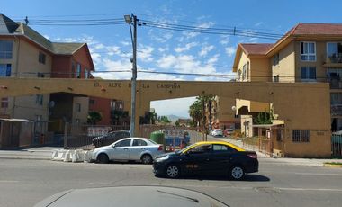 Departamento en condominio Alto de la Campiña II. Alcalde Juan Larenas / Pedro Riveros Quilicura