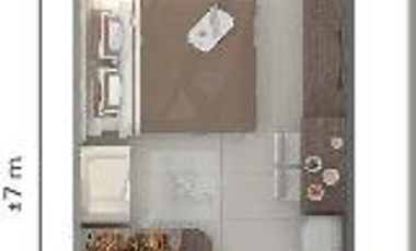 Jual Rugi Apartement Studio di Galeri Ciumbuleuit 3