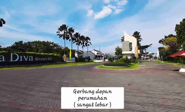 Dijual rumah minimalis modern siap huni di Ladiva Green hill Menganti Gresik