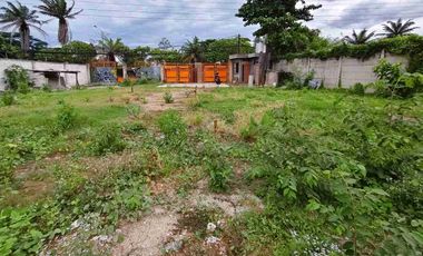 Disewakan tanah lahan di Daan Mogot 20 x 51 m2 Lt 1.175 m2 hadap selatan, cocok untuk di bangun gudang/ Padel / lapangan olahraga