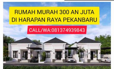 Rumah Cluster Murah Dekat Harapan Raya Pekanbaru