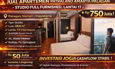 Apartemen dijual di Bumijo, Jetis, Kota Yogyakarta, Depok, Daerah Istimewa Yogyakarta