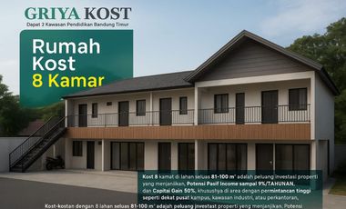 Griya Kost I Cinunuk , Rumah Kost Murah Income Besar , Bisa Dicicil !
