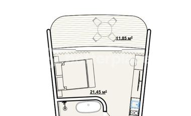 An Exclusive Leasehold 1-Bed Apartment Offering Smart Architecture and Lifestyle Luxury Minutes from Geger Beach