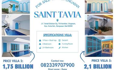 FOR SALE VILLA SAINT TAVIA STYLE SANTORINI IN UNGASAN