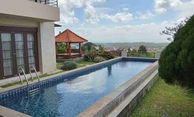 For sale AMAZING !! VILLA with Ocean Views, Airport View and GWK View at Bukit Bintang - Puri gading- Jimbaran
