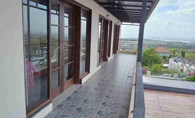 For sale AMAZING !! VILLA with Ocean Views, Airport View and GWK View at Bukit Bintang - Puri gading- Jimbaran