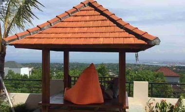 For sale AMAZING !! VILLA with Ocean Views, Airport View and GWK View at Bukit Bintang - Puri gading- Jimbaran