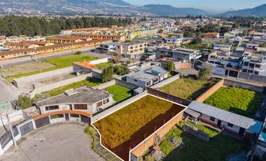 TERRENO PLANO EN VENTA 349,75 m² - SANGOLQUI