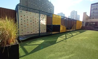 ARRIENDO Departamento1D1B semi amoblado, Metro Chile España