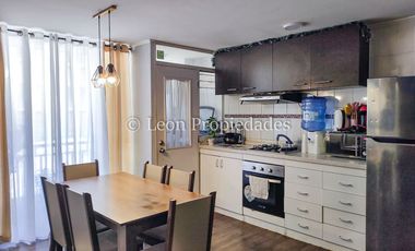 Leon Propiedades vende Departamento en Curacaví centro.