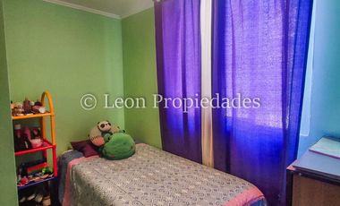 Leon Propiedades vende Departamento en Curacaví centro.