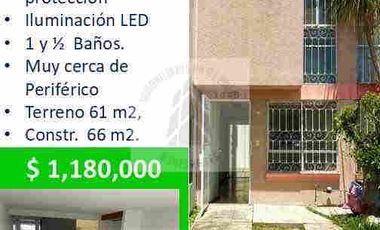 VENTA DE CASA EN LOS HÉROES II PUEBLA muy cerca de periférico