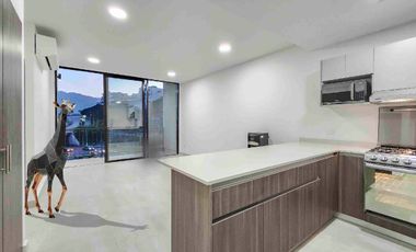 Depa 1 Recámara | Torre Tres Puertas | Pádel Techado y Alberca