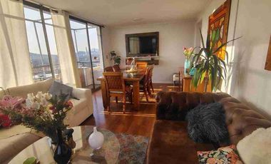 Venta 3Dorm-2Bañ-1Est-1Bdg vista privilegiada norte sur y poniente