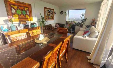 Venta 3Dorm-2Bañ-1Est-1Bdg vista privilegiada norte sur y poniente
