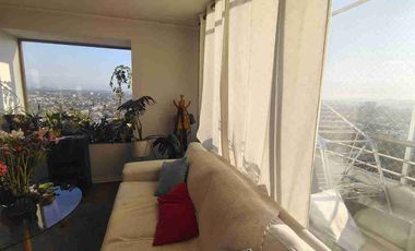 Venta 3Dorm-2Bañ-1Est-1Bdg vista privilegiada norte sur y poniente